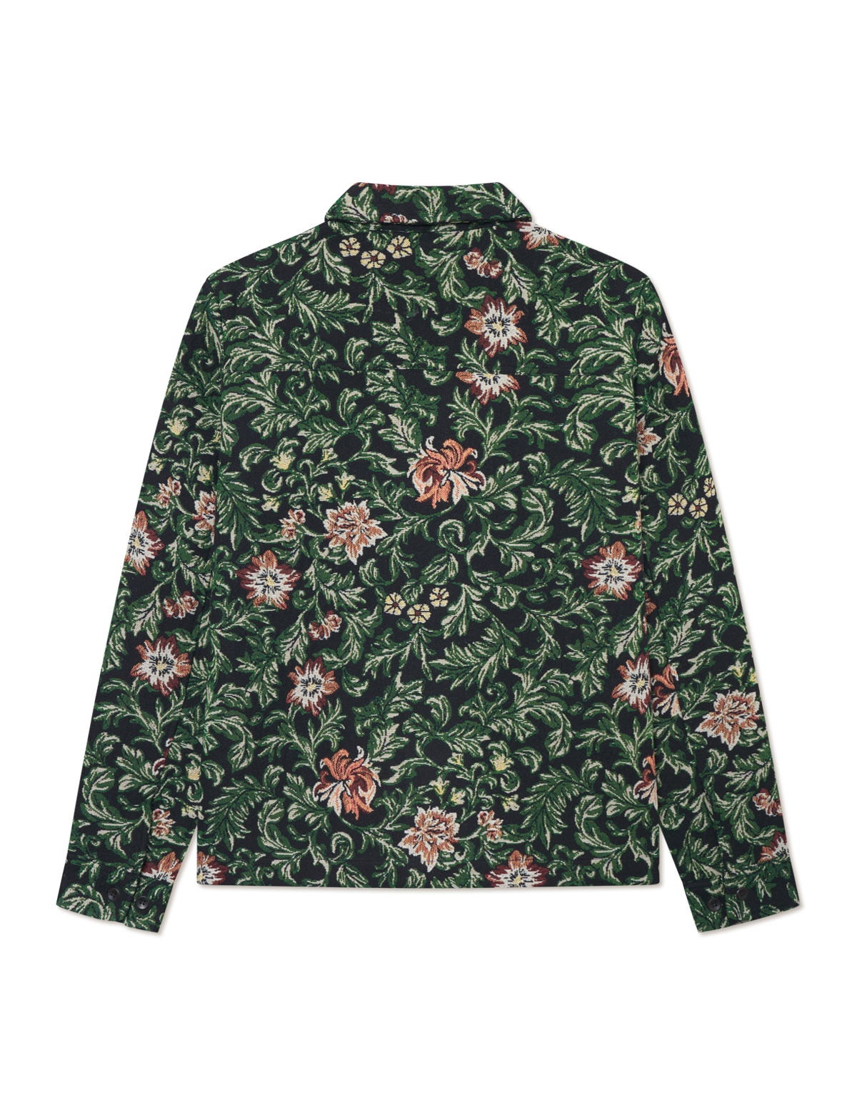 Les Deux Jaiden Flower Jacquard Overshirt