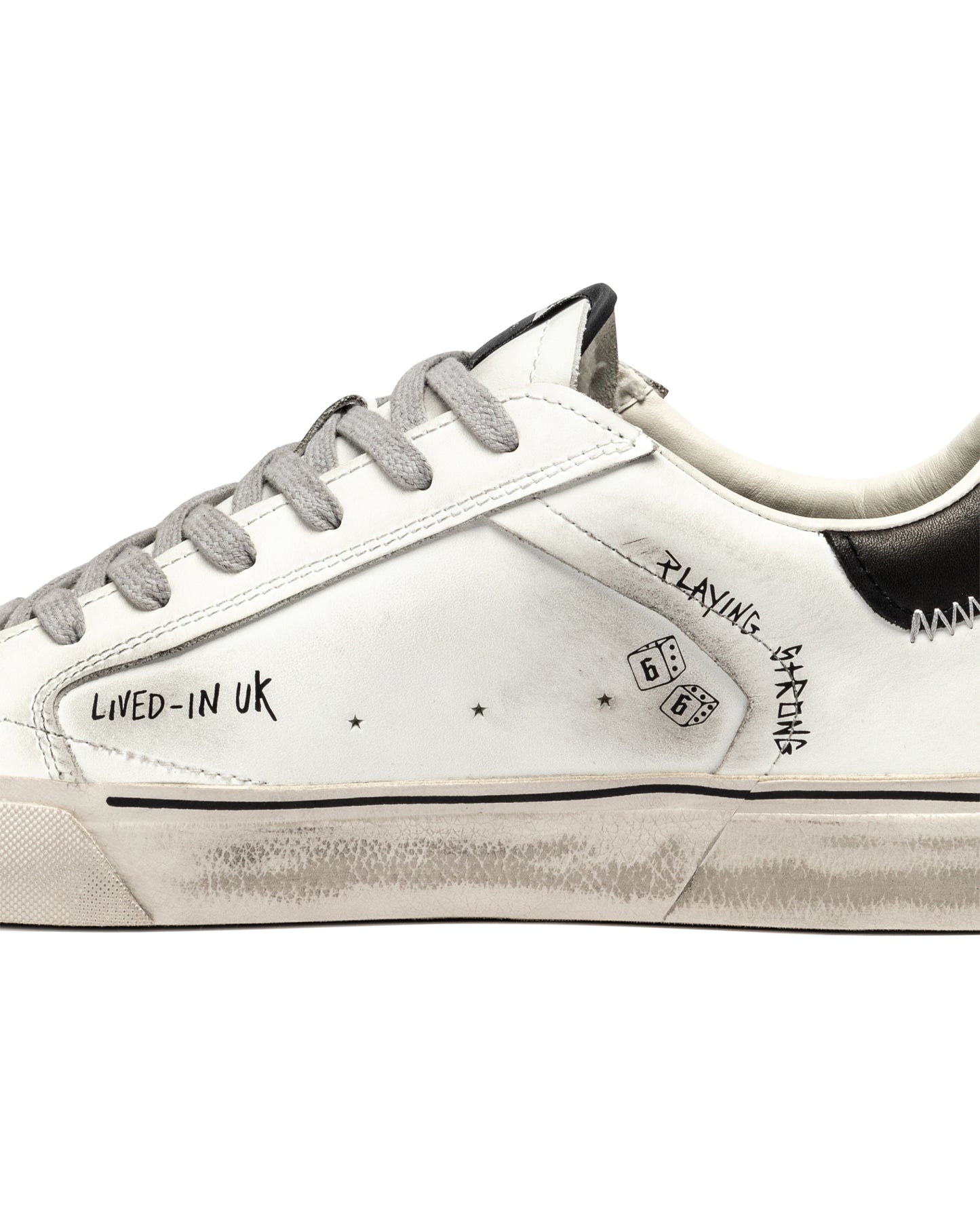 CRIME LONDON DISTRESSED INK WALL HERREN