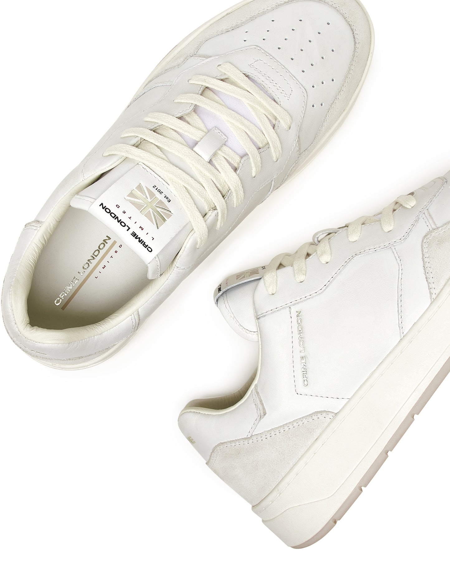 CRIME LONDON HERREN TIMELESS WHITE SMOKE