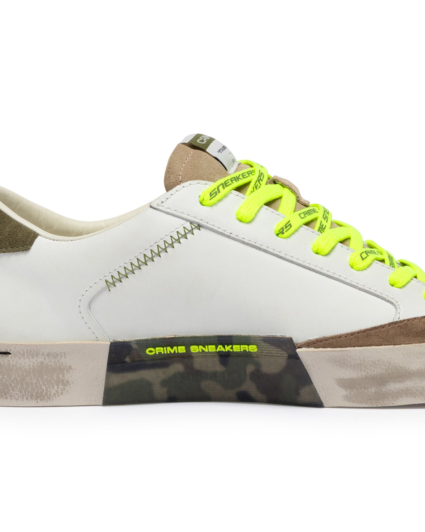 CRIME LONDON HERREN DISTRESSED ARMY GREEN