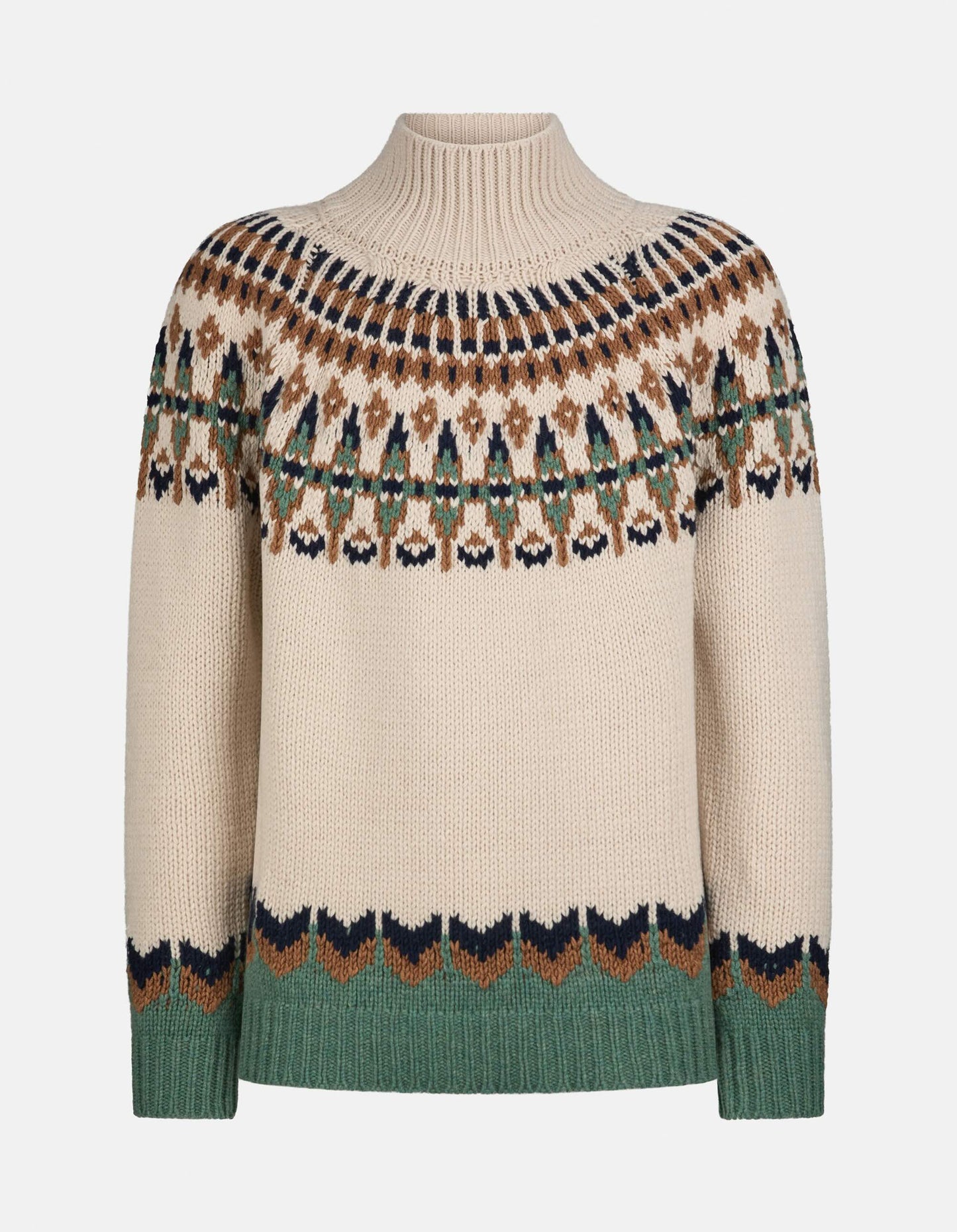 Dondup Rollkragenpullover Woll-Jacquard Herren