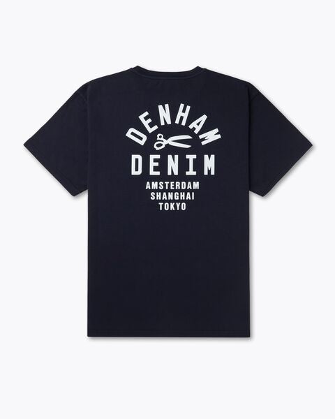 Denham BRIDGE TEE Light Comfort Jersey - Regular Fit Herren