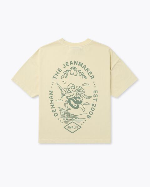 Denham OSAKA CHERUB TEE Heavy Jersey - Boxy Fit Damen