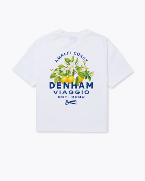 Denham OSAKA AMALFI TEE Heavy Core Jersey - Boxy Fit Damen