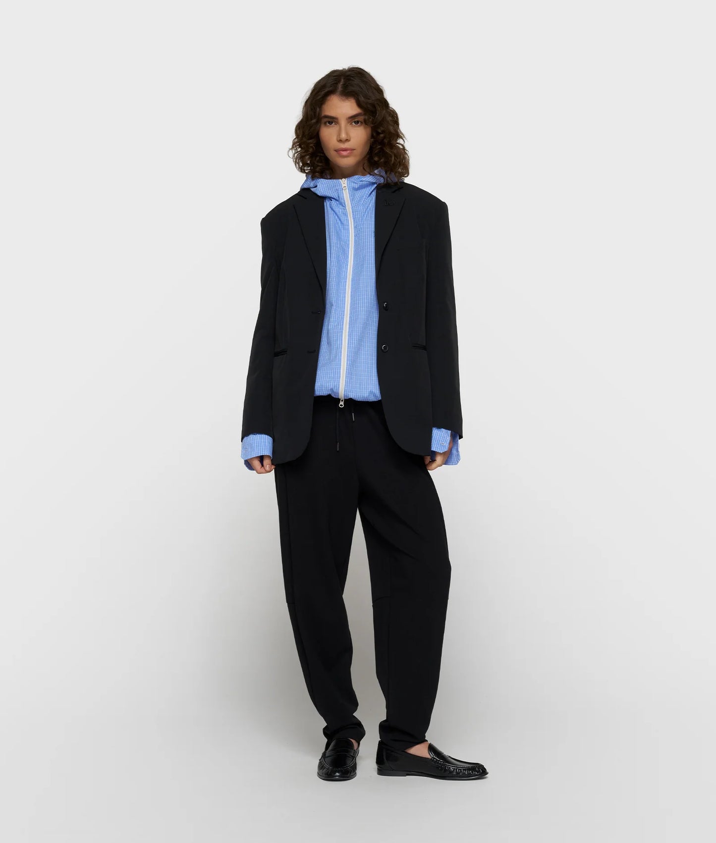 10 DAYS DOUBLE CUFF TRAVEL BLAZER