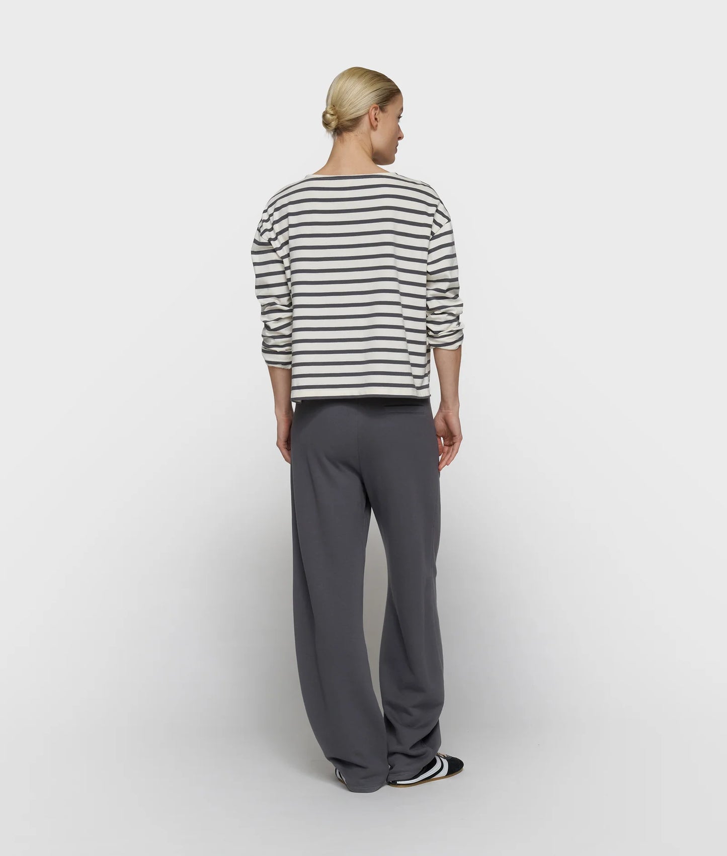 10 DAYS BOAT NECK TOP STRIPES