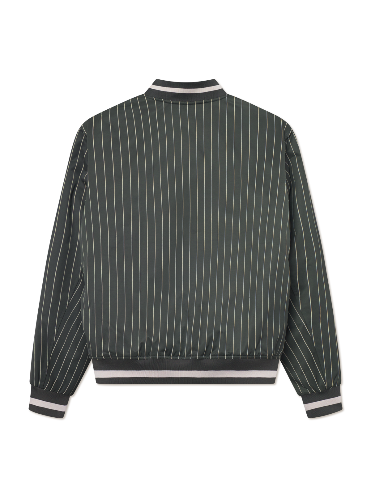 Les Deux Varsity Tech Pinstripe Jacket