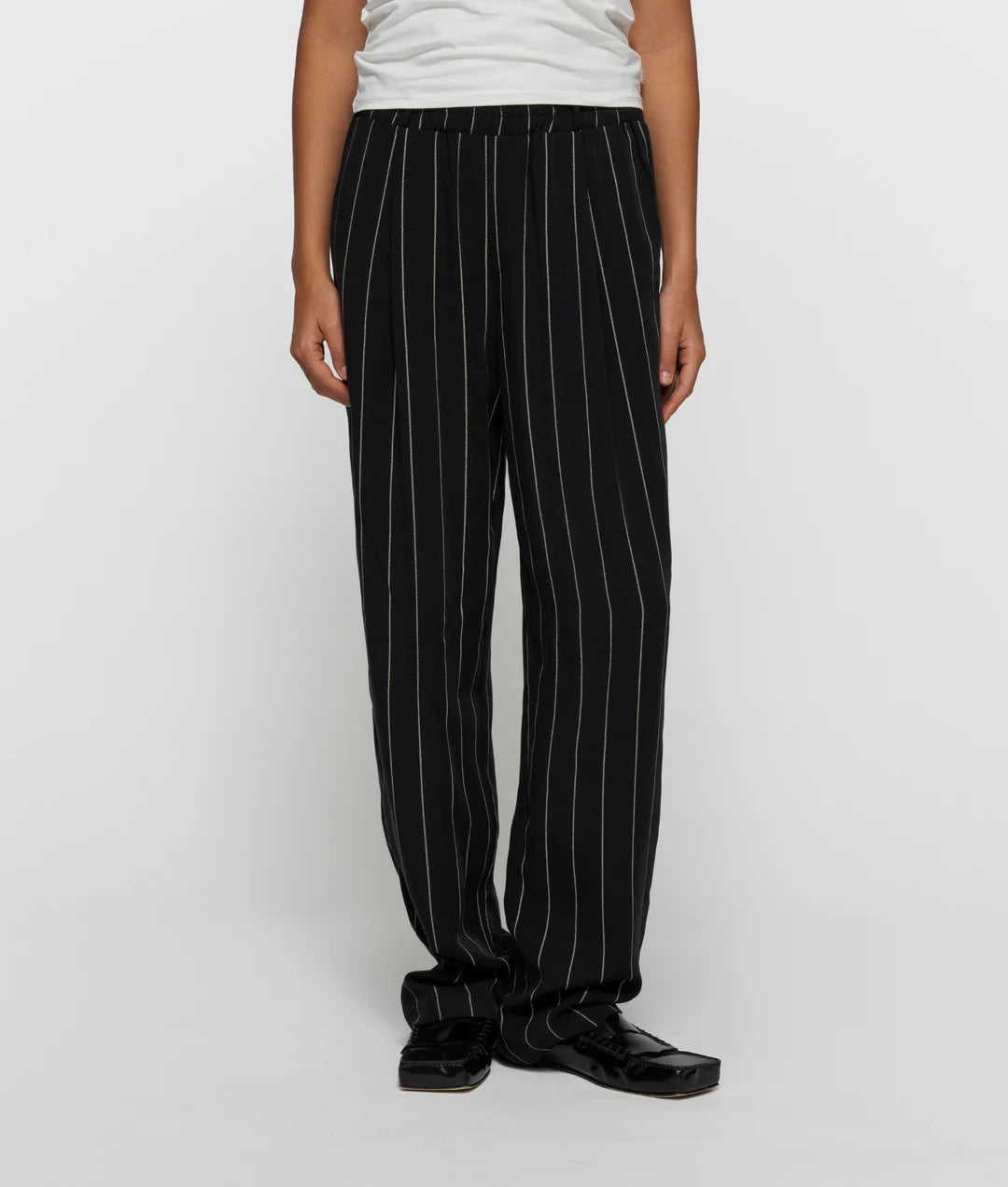 10 DAYS FLOWY PANTS PINSTRIPE