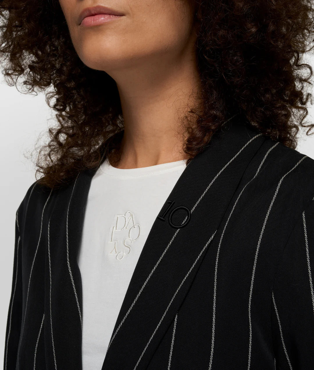 10 DAYS BLAZER PINSTRIPE