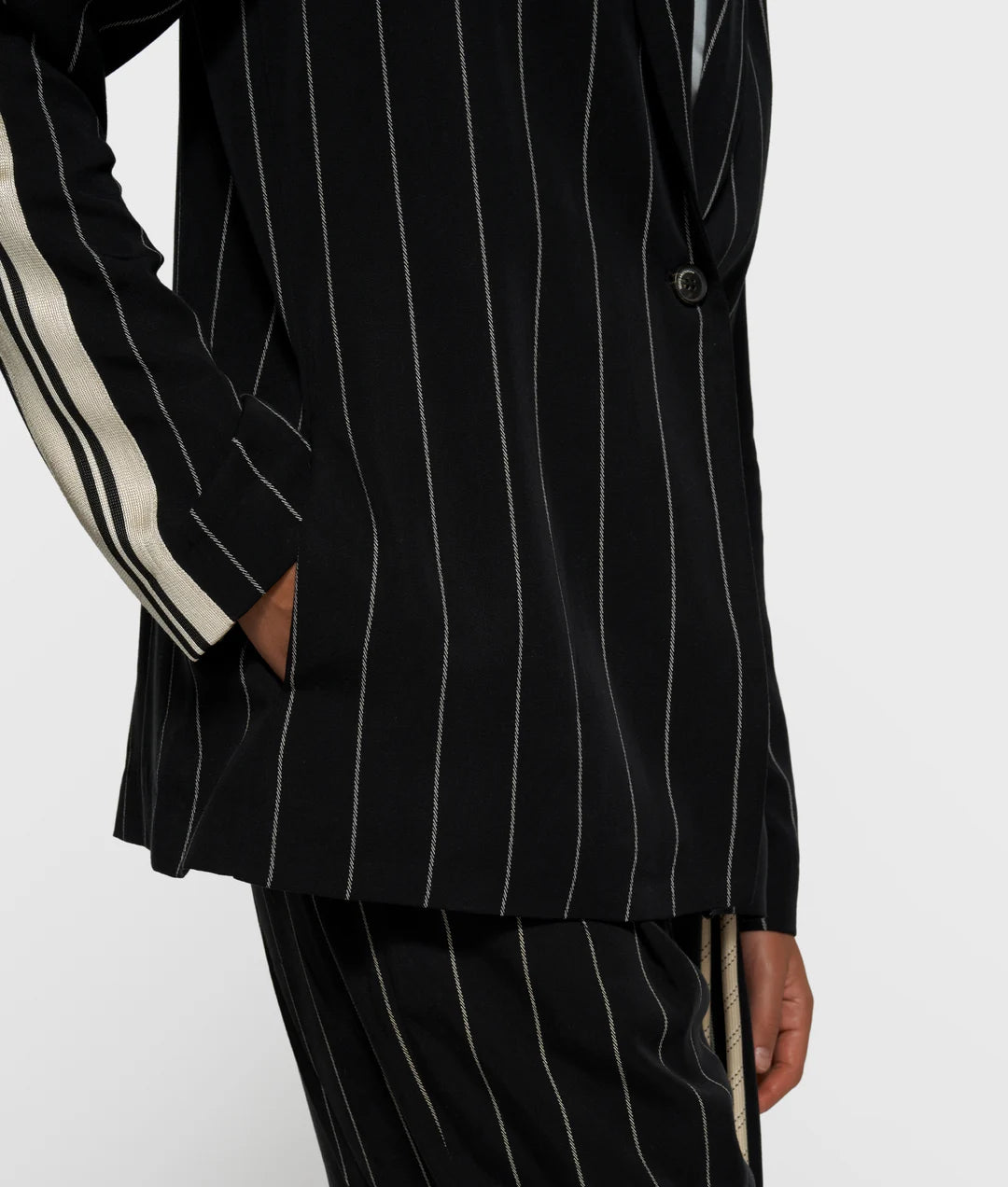 10 DAYS BLAZER PINSTRIPE