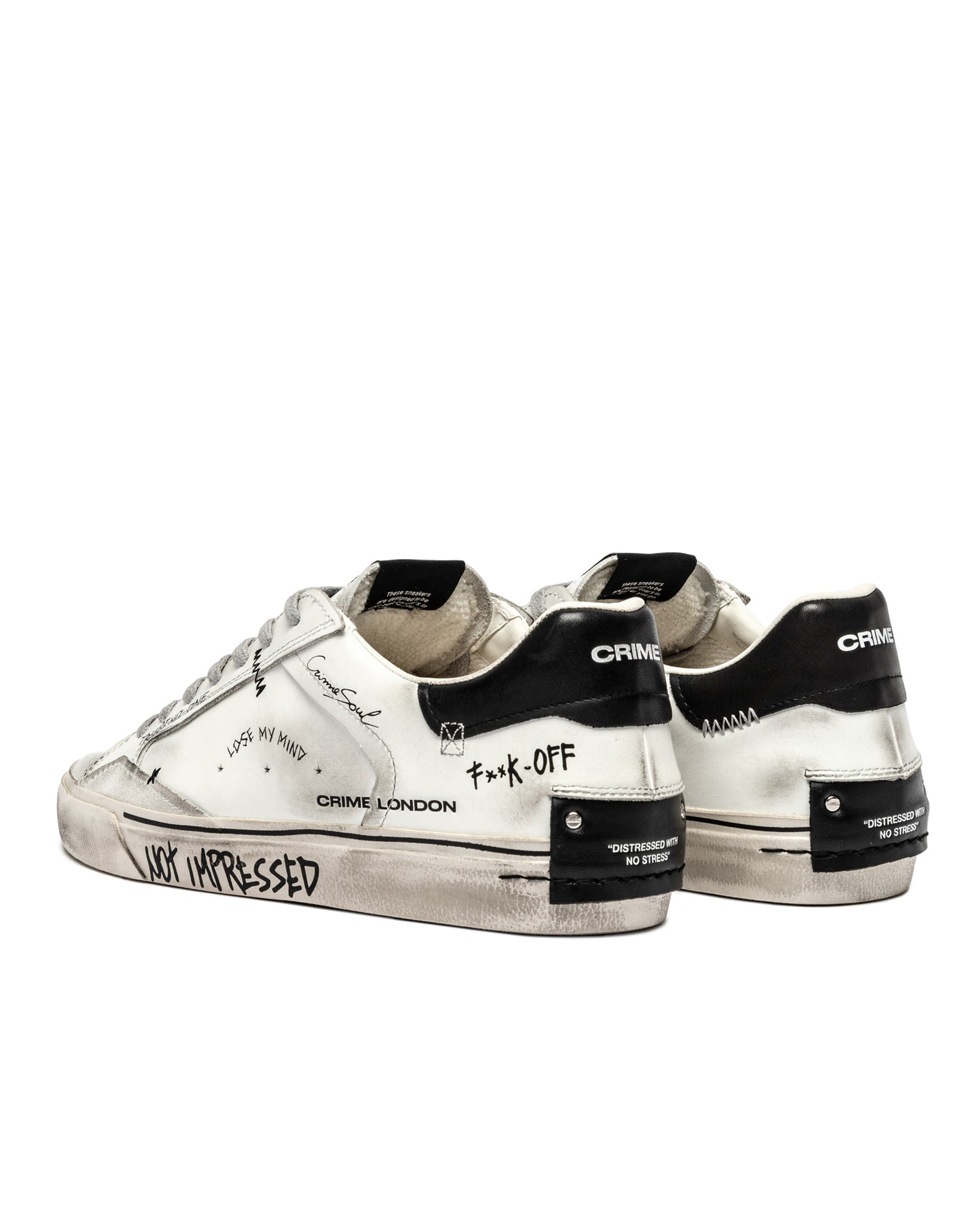 CRIME LONDON DISTRESSED INK WALL HERREN