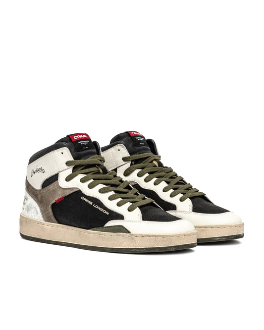 CRIME LONDON CHELSEA MID BLACK MILITARY HERREN