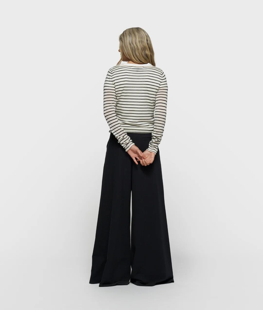 10 DAYS FINE KNIT SWEATER STRIPES