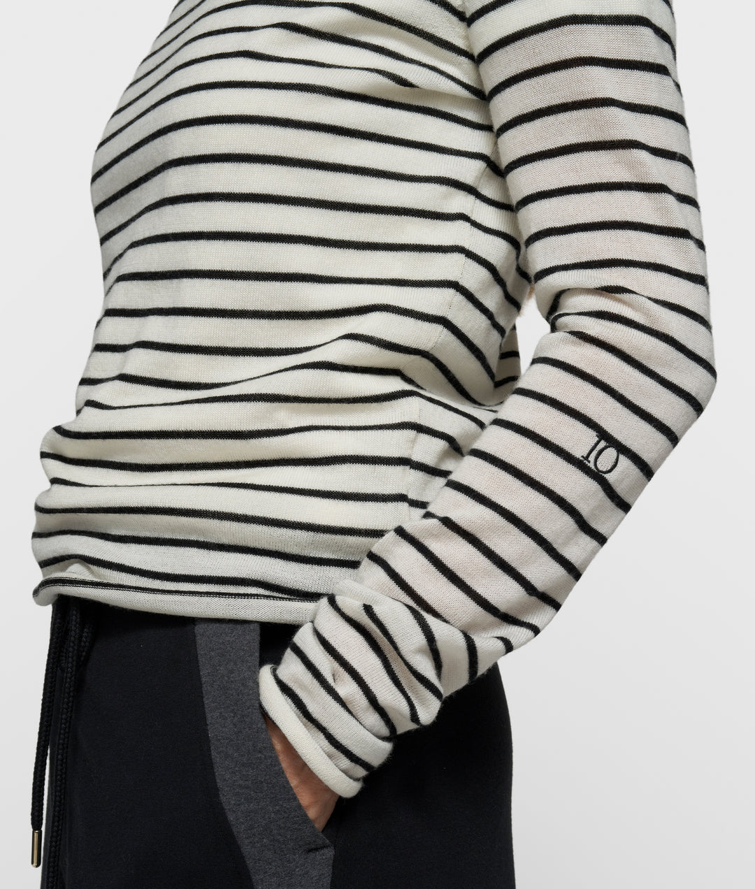 10 DAYS FINE KNIT SWEATER STRIPES