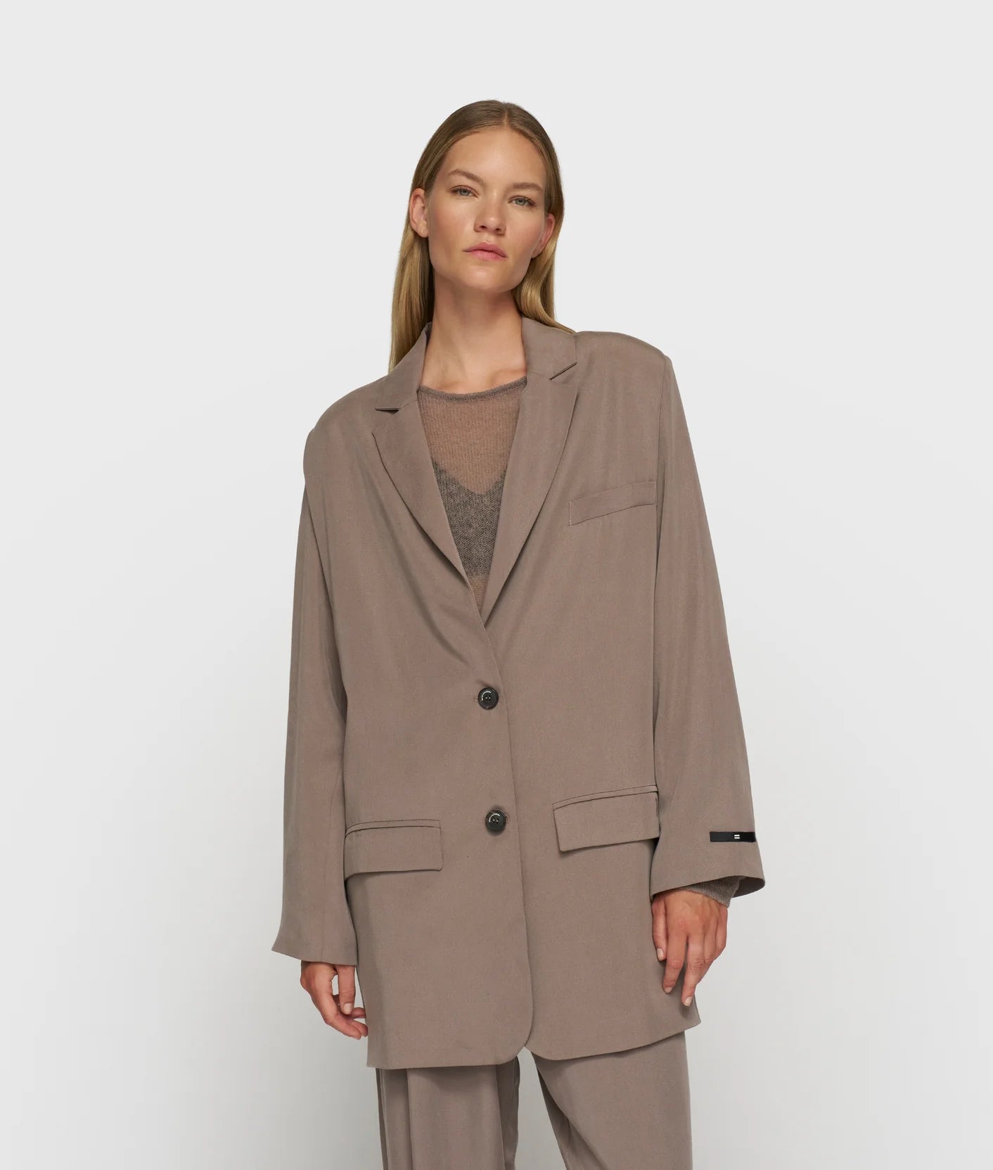 10 DAYS LONG FLOWY BLAZER LYOCELL