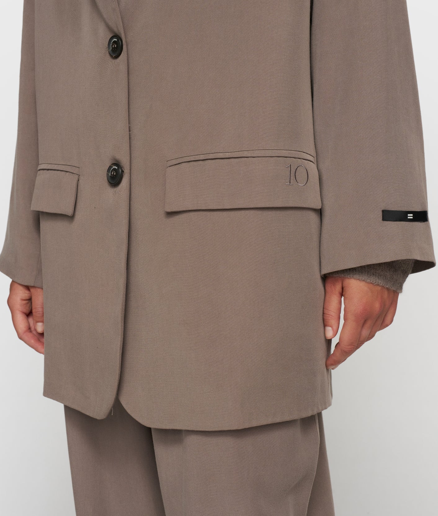 10 DAYS LONG FLOWY BLAZER LYOCELL
