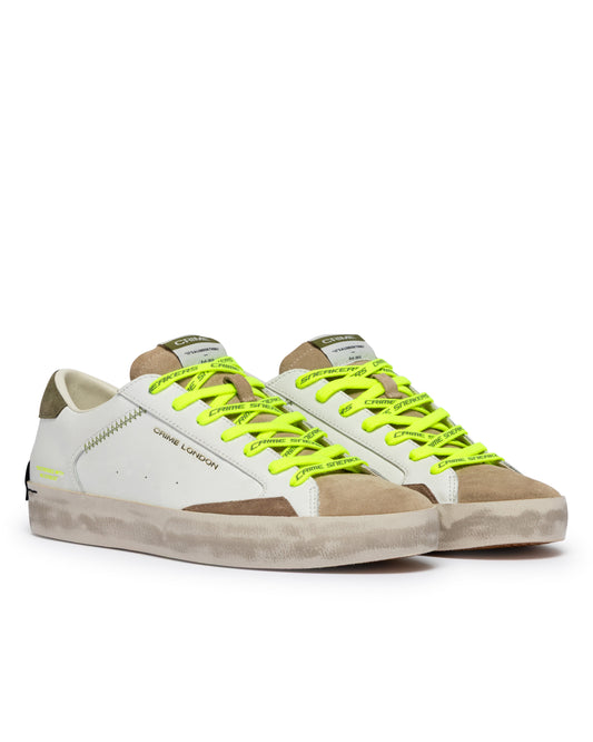 CRIME LONDON HERREN DISTRESSED ARMY GREEN