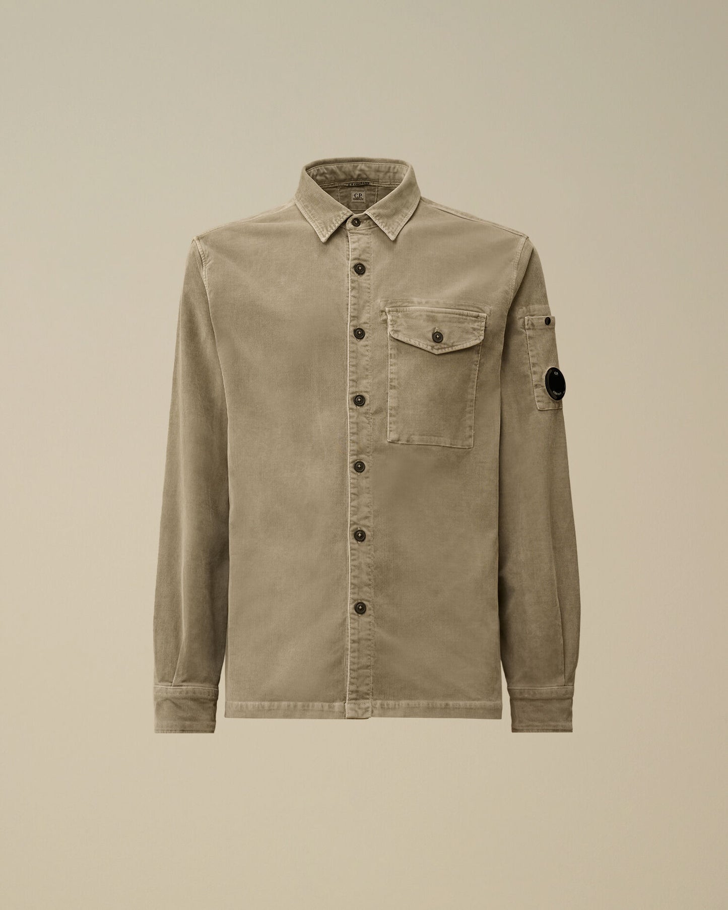 Cp Company Corduroy Lens Longsleeve Button Shirt