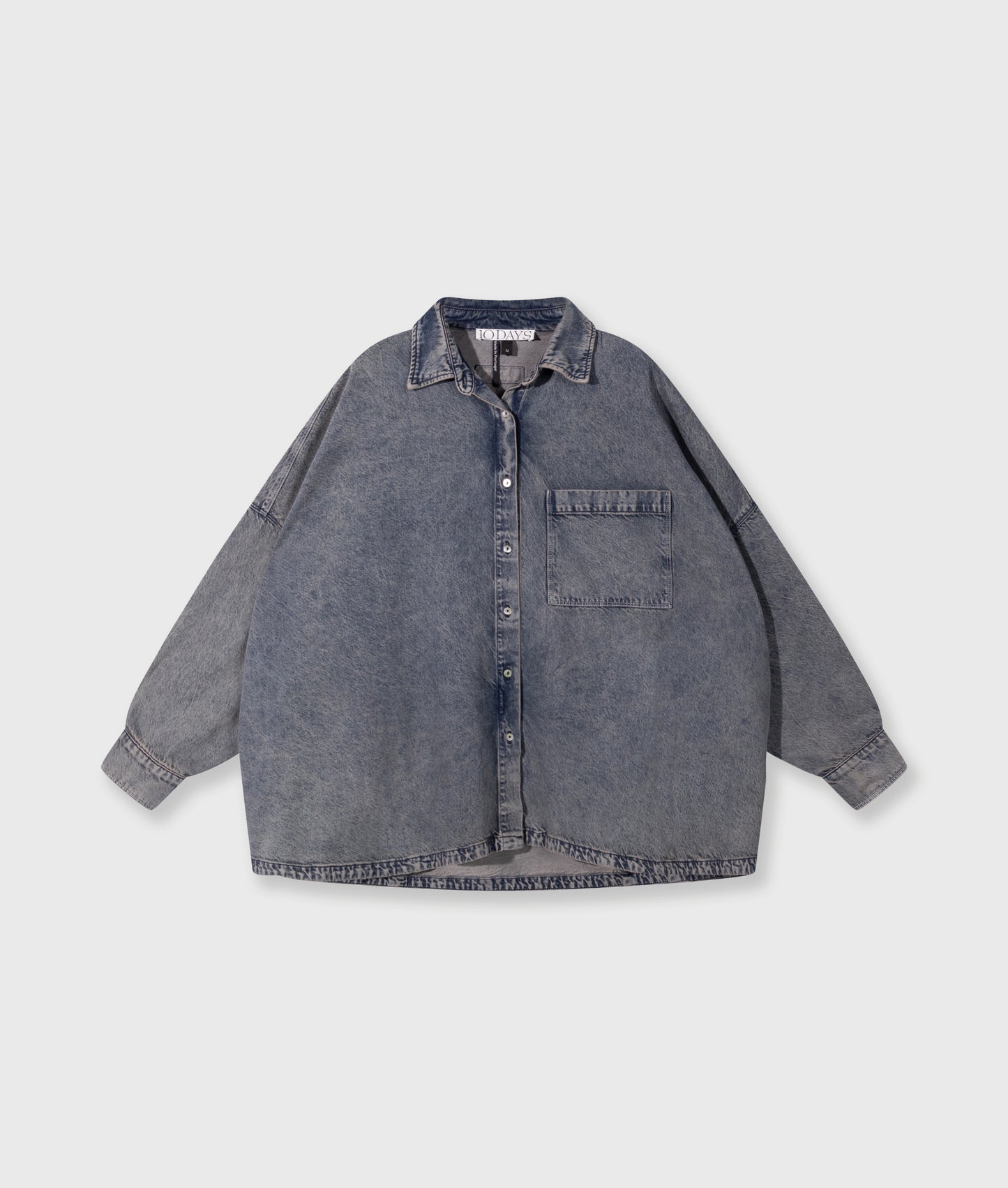 10 DAYS SHIRT FLOWY DENIM