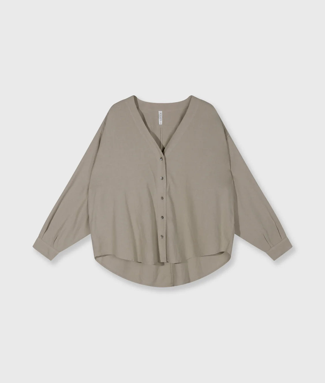 10 DAYS COTTON LINEN BLOUSE