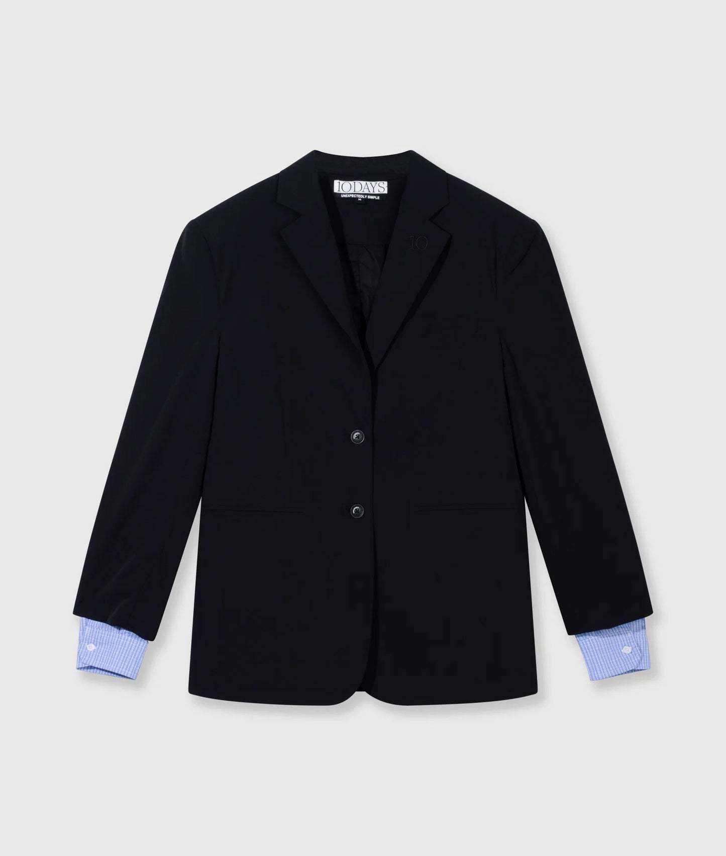 10 DAYS DOUBLE CUFF TRAVEL BLAZER