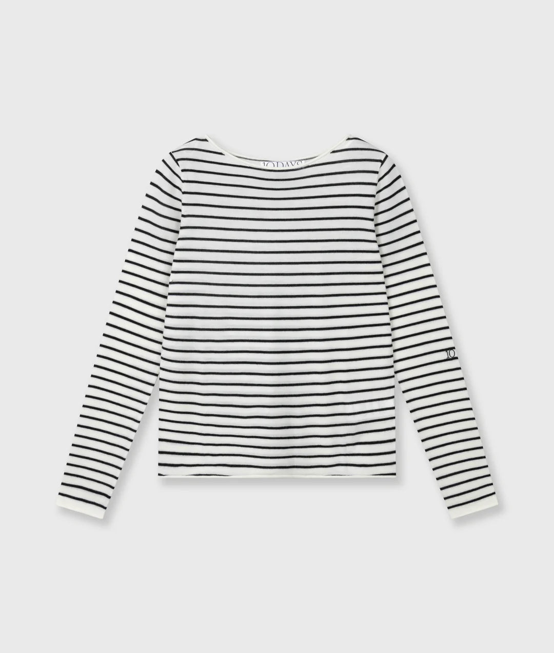 10 DAYS FINE KNIT SWEATER STRIPES