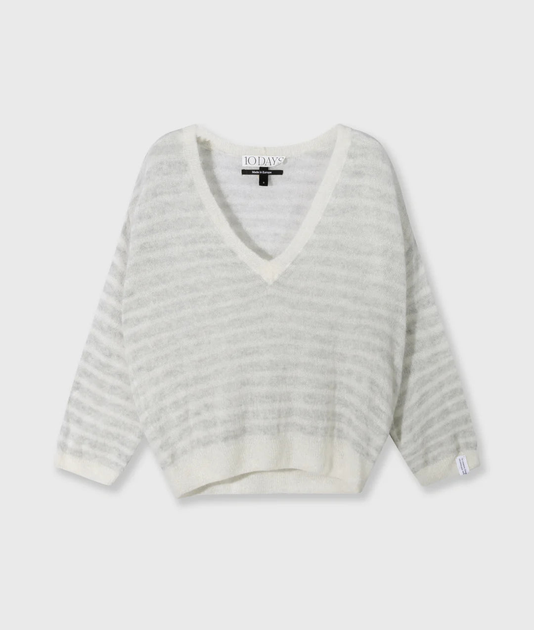 10 DAYS THIN V-NECK KNIT SWEATER