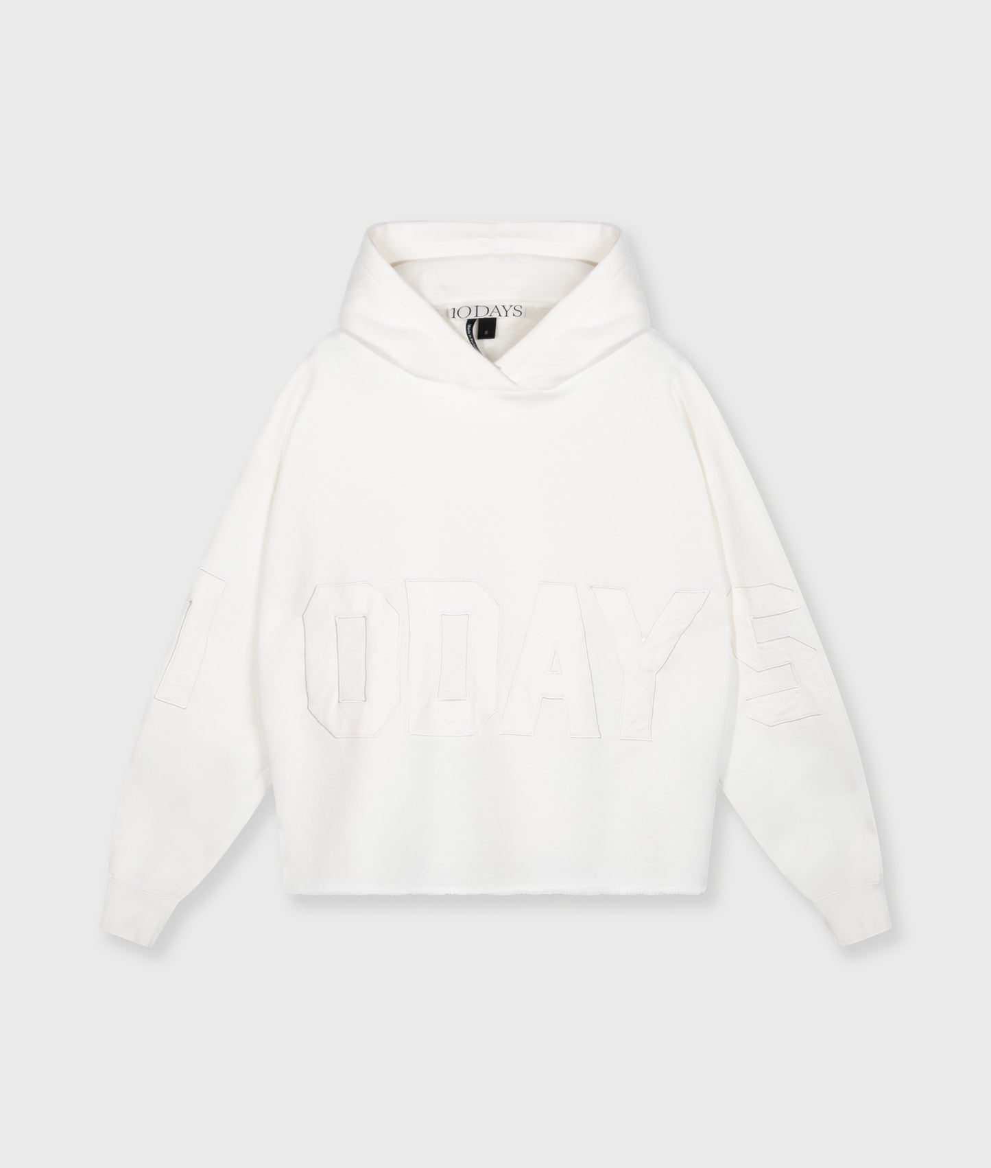 10 DAYS STATEMENT HOODIE LOGO PATCH