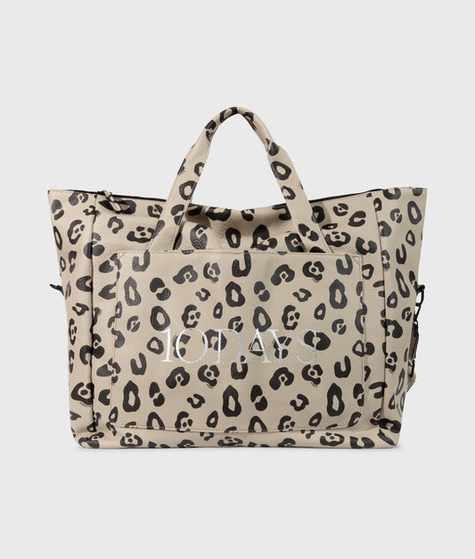 10 DAYS WEEKEND BAG LEOPARD