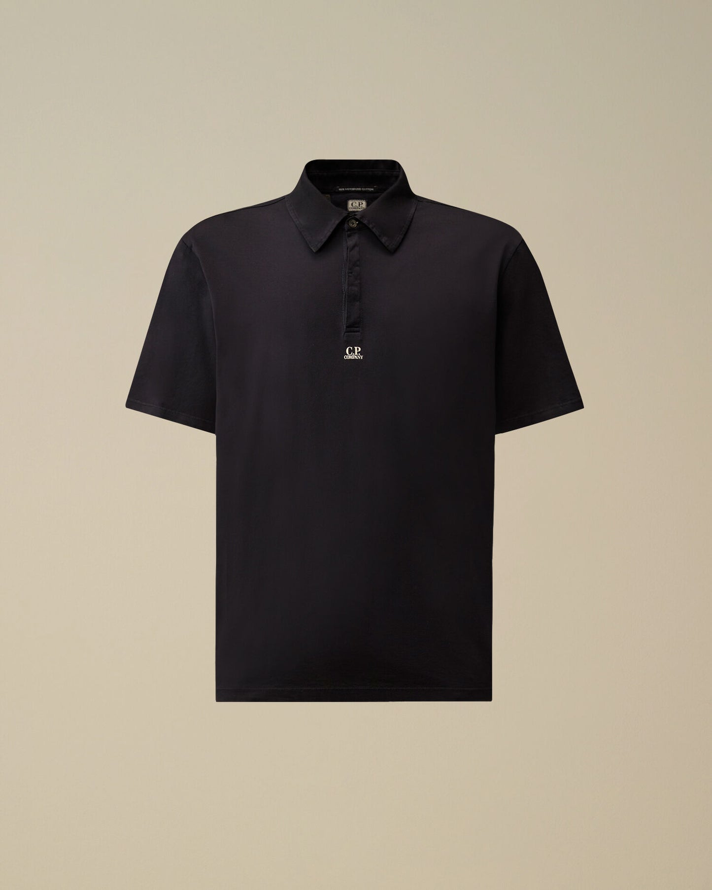 CP COMPANY 70/2 MERCERIZED JERSEY GASATO SHORT SLEEVE LOGO POLO