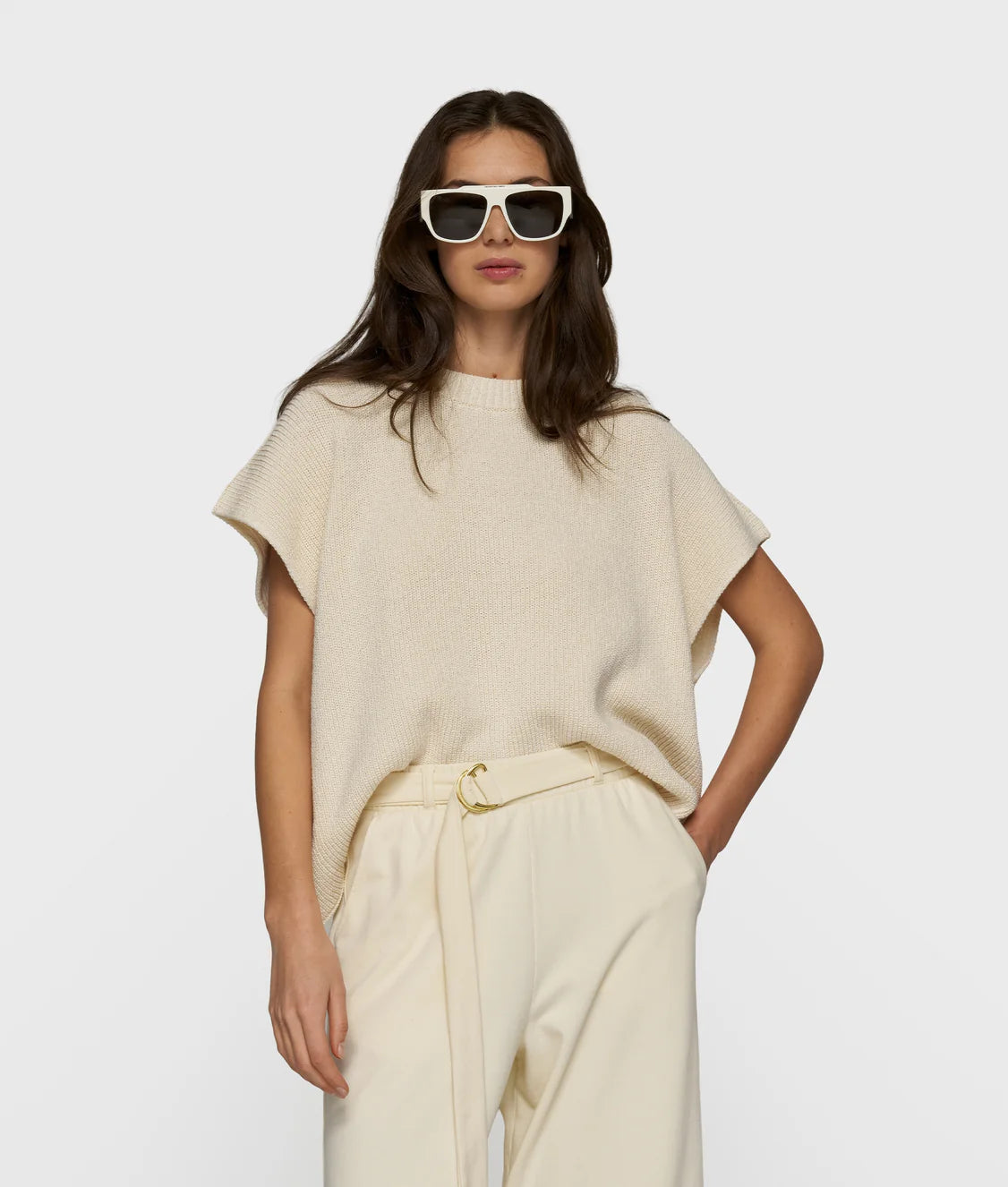 10 DAYS COTTON KNIT TOP