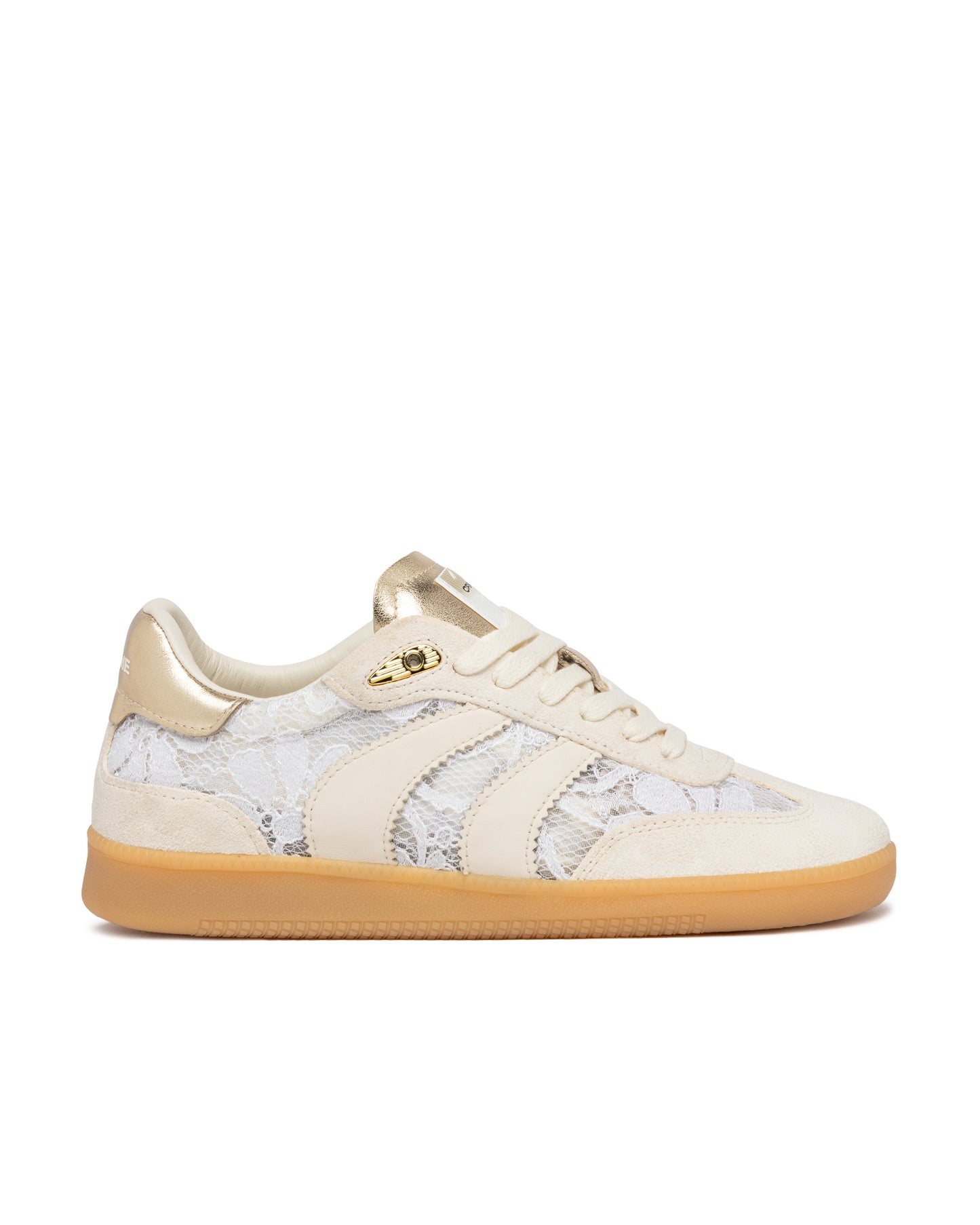 CRIME LONDON DAMEN WEMBLEY WHITE LACE