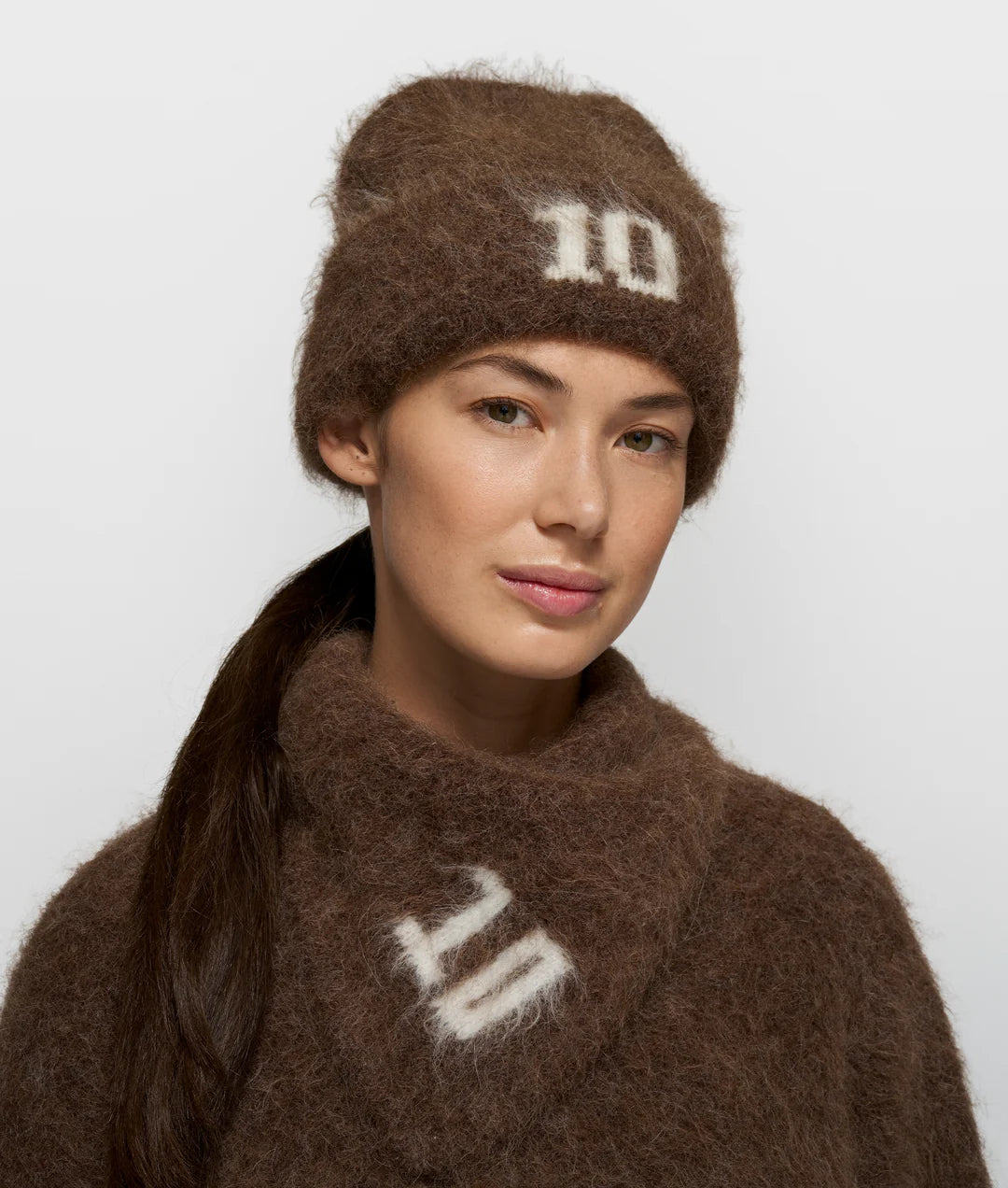 10 DAYS HAIRY KNIT BEANIE