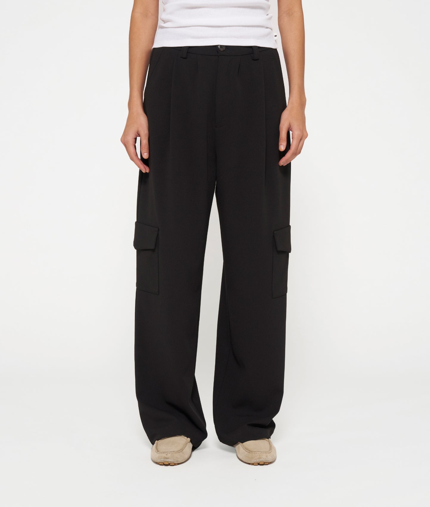 10 DAYS CARGO PANTS CREPE