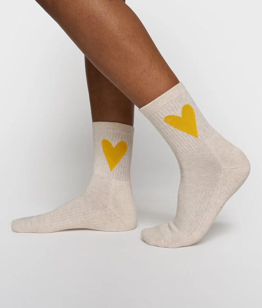 10 DAYS SOCKS HEART