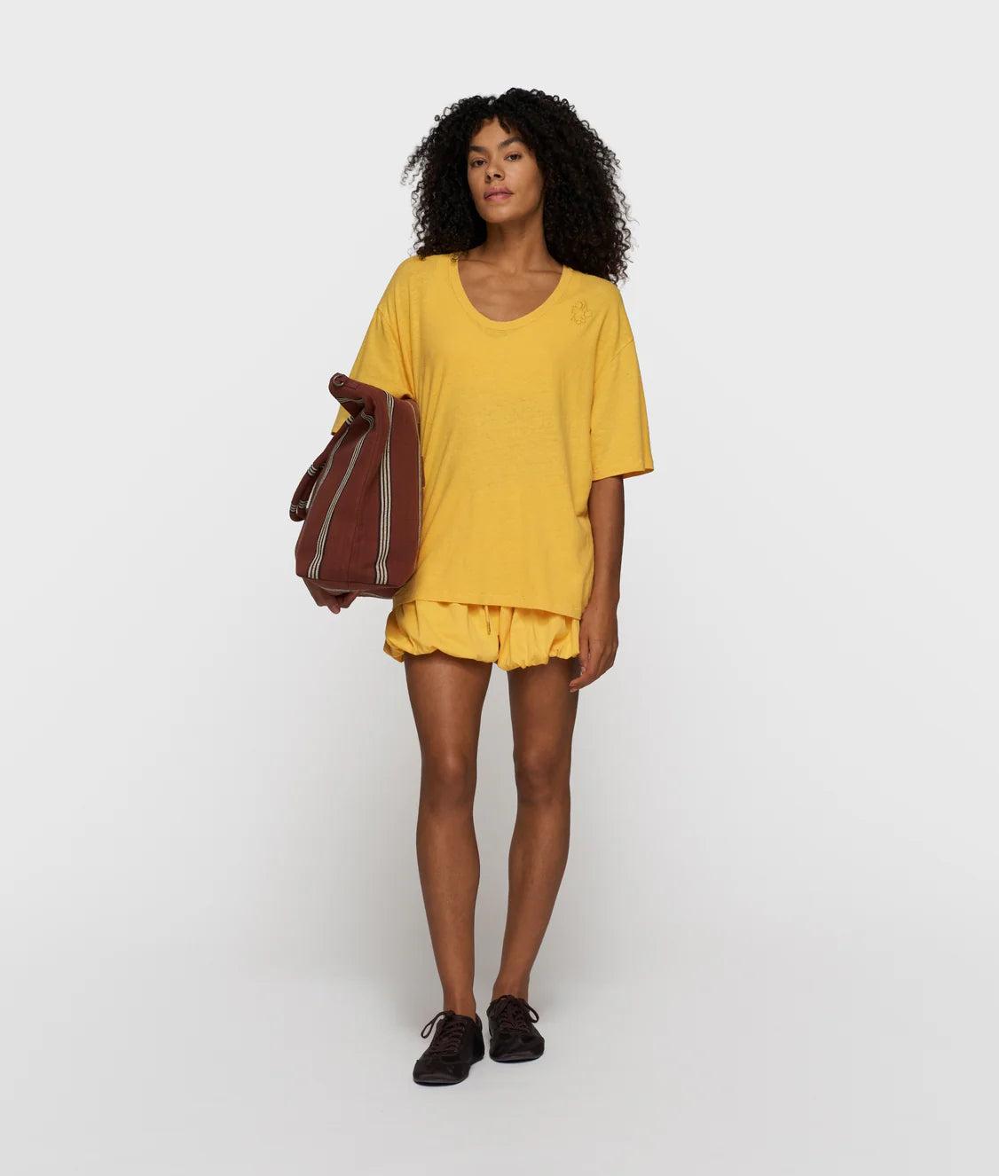 10 DAYS DEEP TEE COTTON LINEN