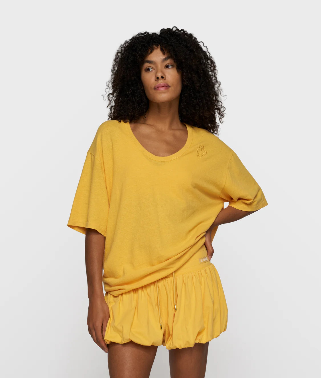 10 DAYS DEEP TEE COTTON LINEN