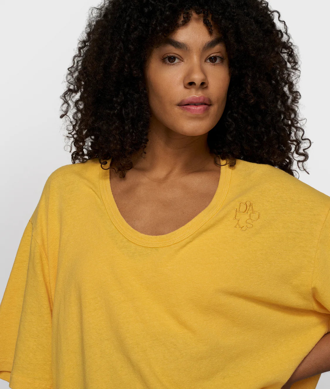 10 DAYS DEEP TEE COTTON LINEN