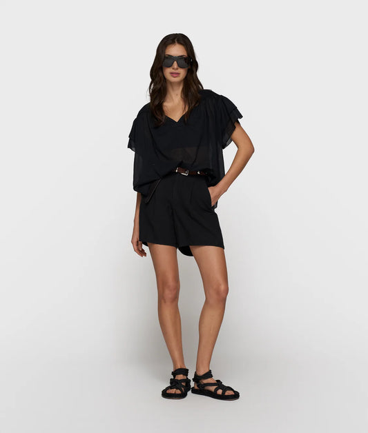 10 DAYS A-LINE RUFFLE TOP