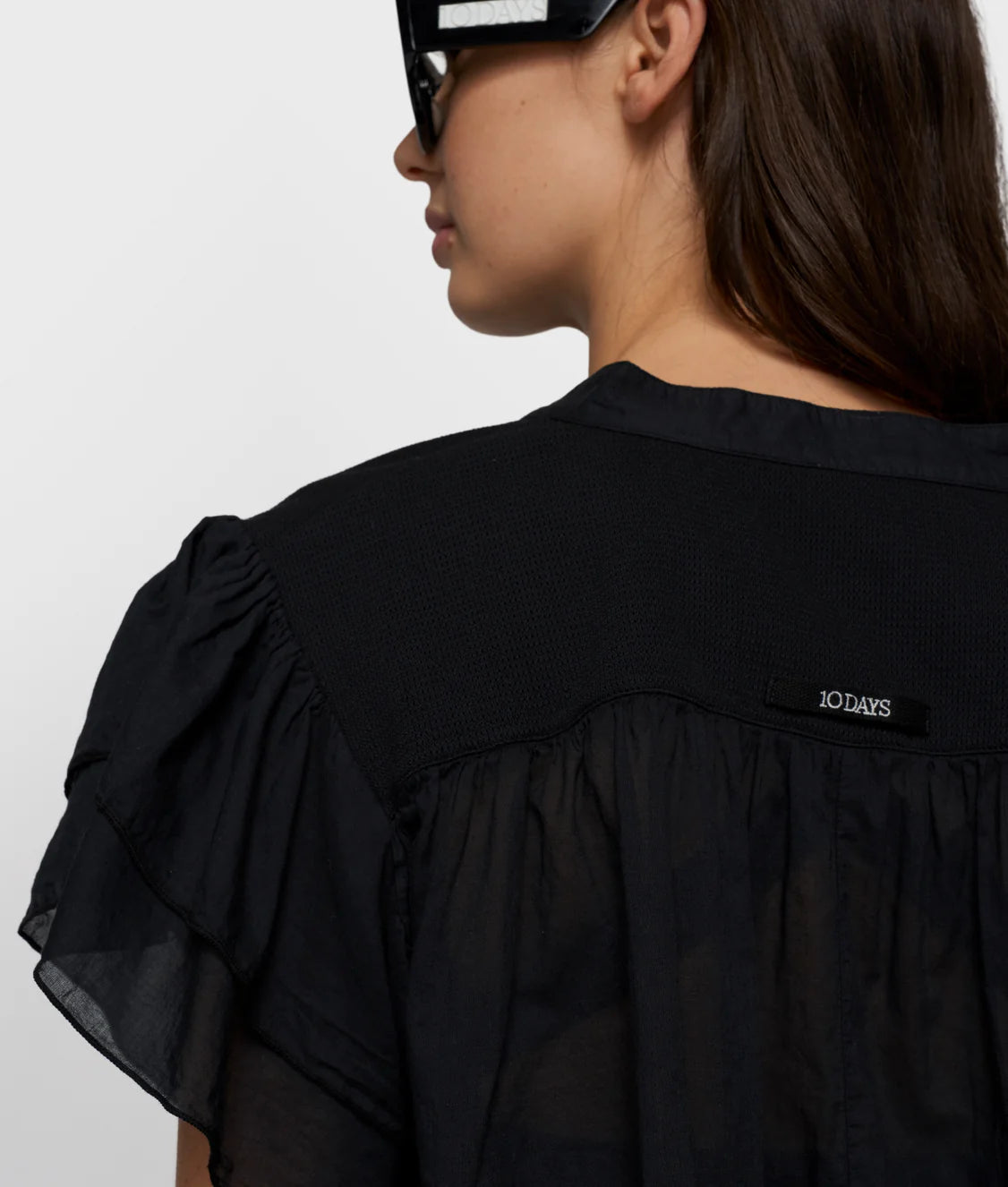 10 DAYS A-LINE RUFFLE TOP