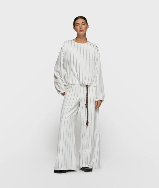 10 DAYS WIDE JOGGER PINSTRIPE