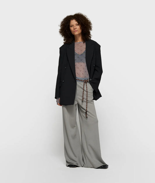 10 DAYS MESH LONG SLEEVE MONOGRAM