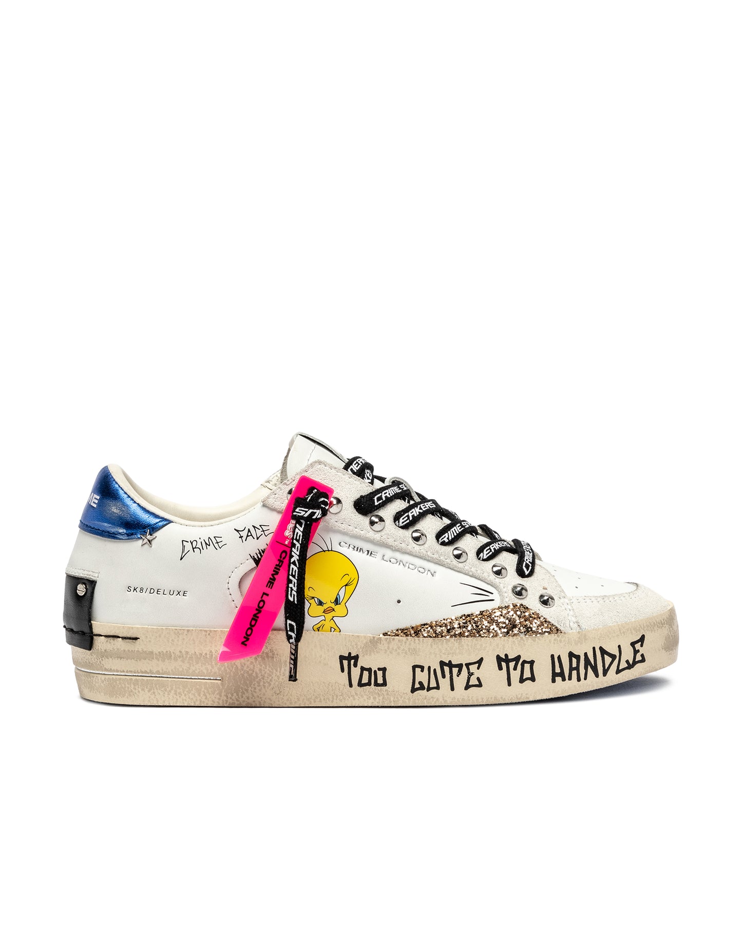 CRIME LONDON SK8 DELUXE CUTE TWEETY BIRD DAMEN