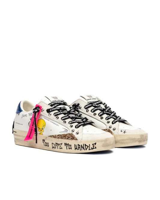 CRIME LONDON SK8 DELUXE CUTE TWEETY BIRD DAMEN