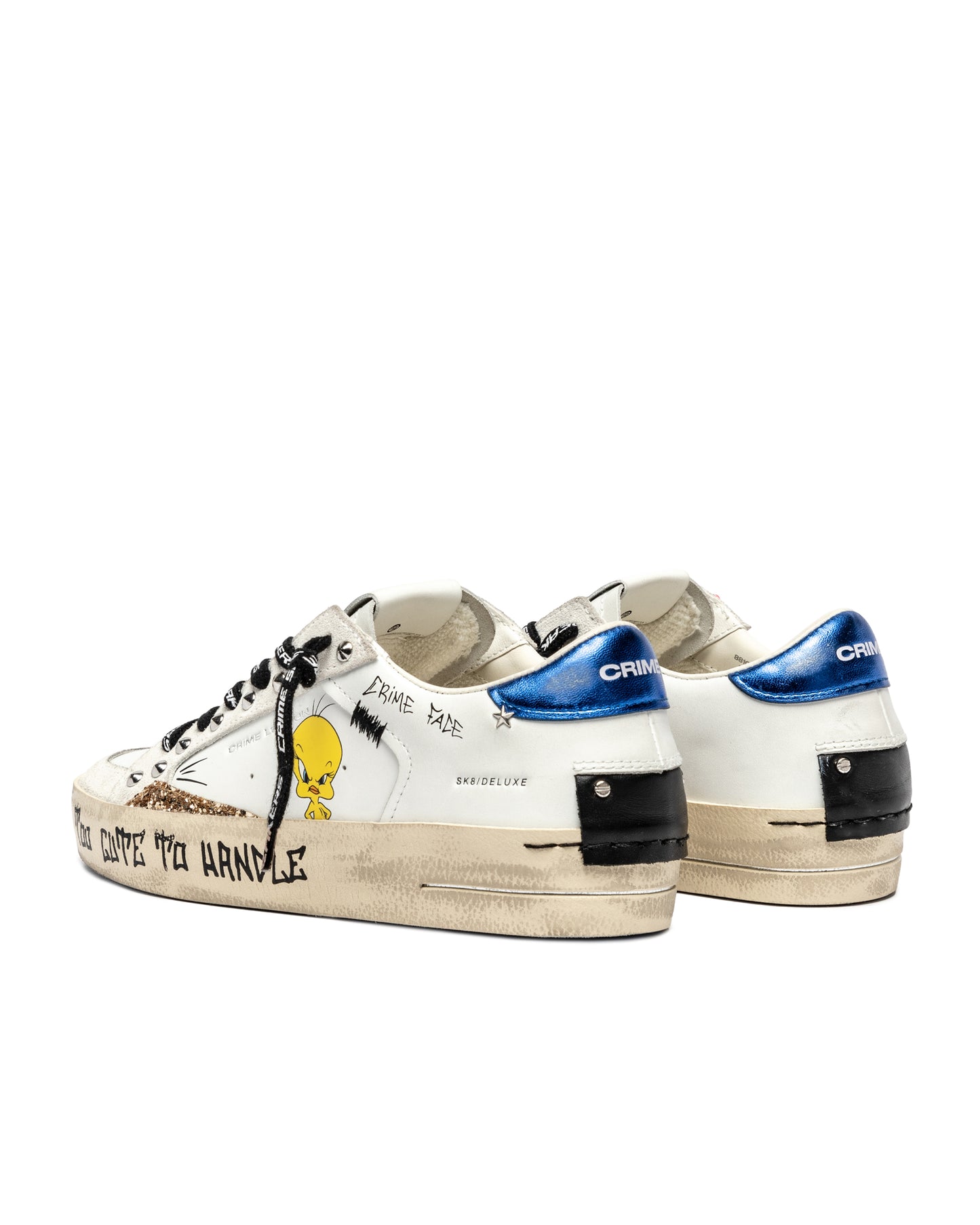 CRIME LONDON SK8 DELUXE CUTE TWEETY BIRD DAMEN