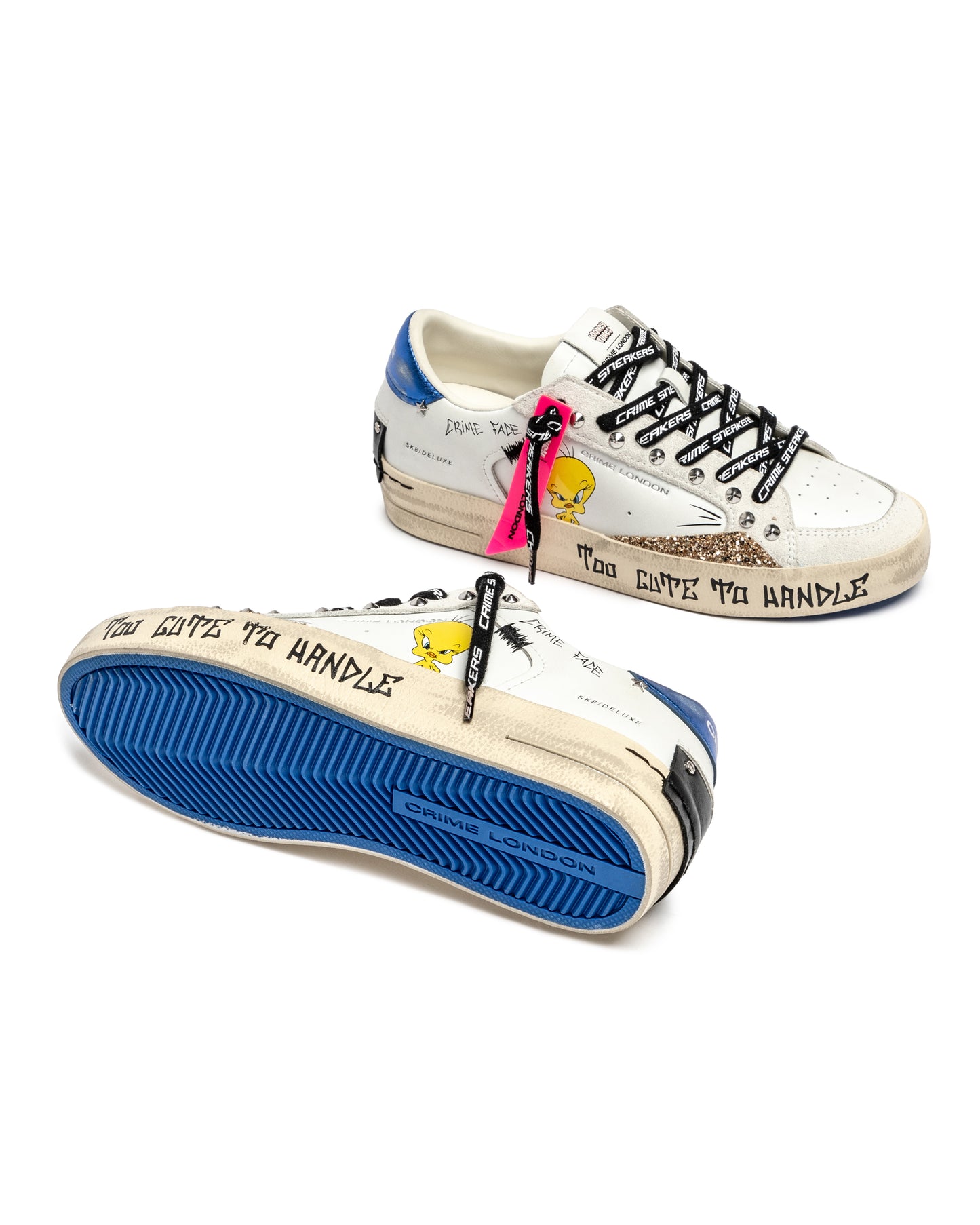 CRIME LONDON SK8 DELUXE CUTE TWEETY BIRD DAMEN