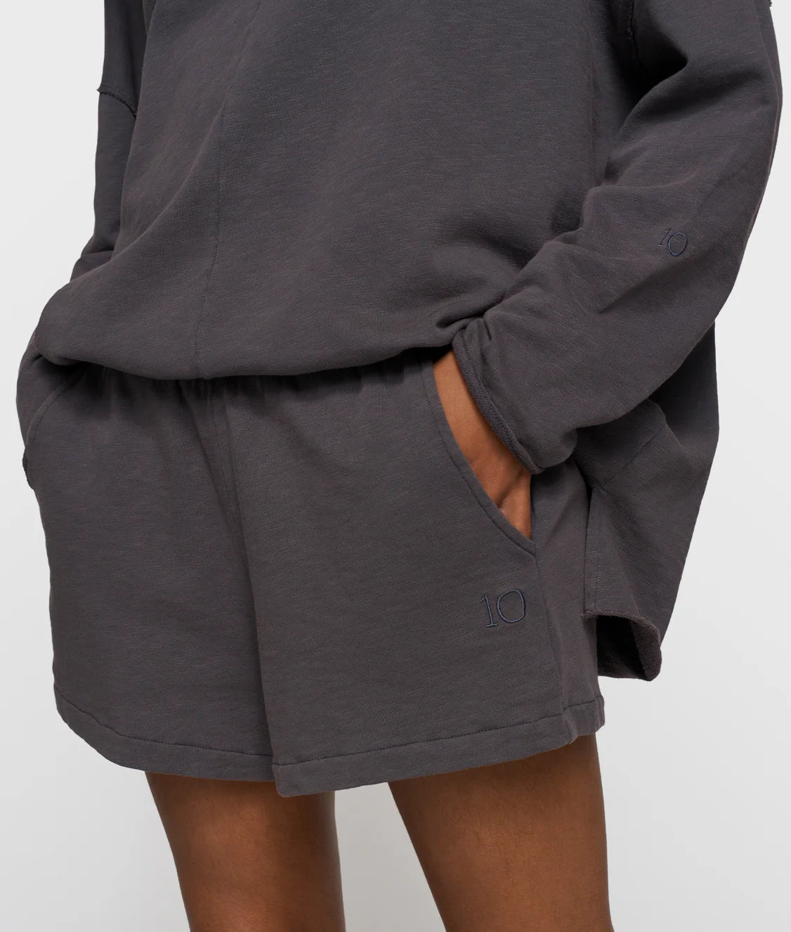 10 DAYS SHORTS SLUB FLEECE