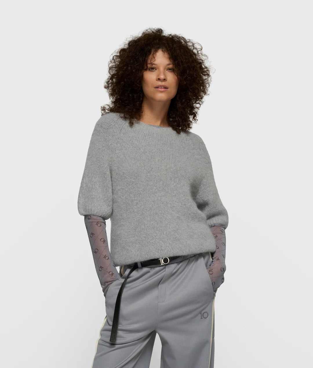 10 DAYS SHORT SLEEVE KNIT SWEATER
