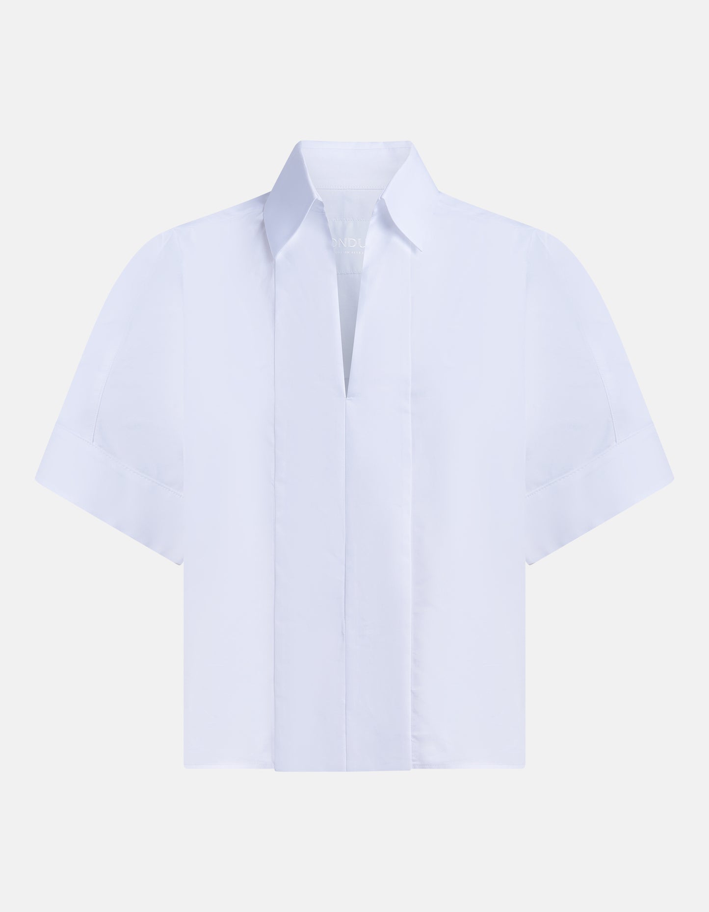 Dondup Damen Boxy-Fit Hemd aus garngefärbtem Gabardine