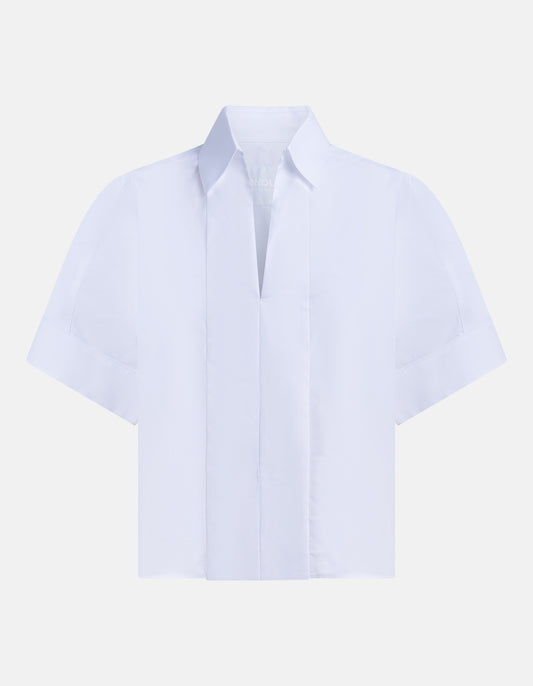 Dondup Damen Boxy-Fit Hemd aus garngefärbtem Gabardine